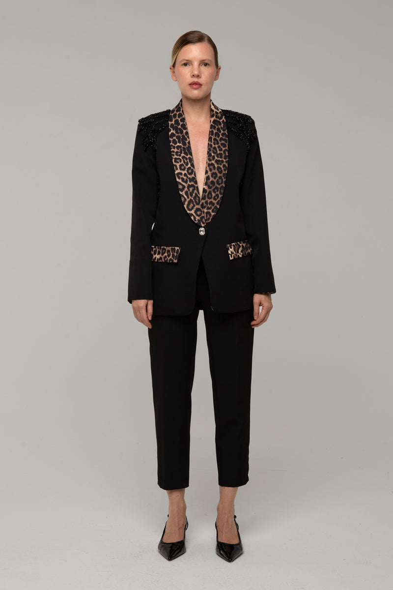 Tailleur Black Animalier - spazio ventidue