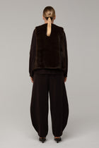 Completo Pelliccia Kelly Marrone - spazio ventidue