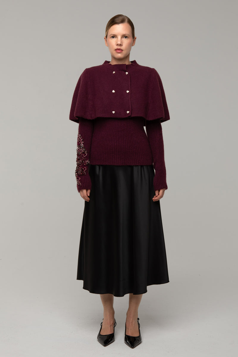 Maglia Claire Bordeaux - spazio ventidue