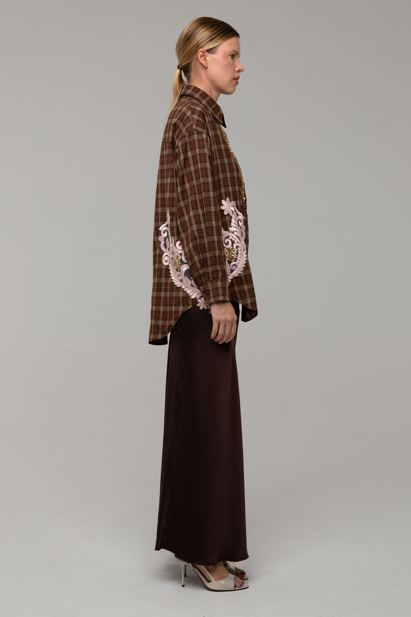 Camicia Carter Marrone - spazio ventidue