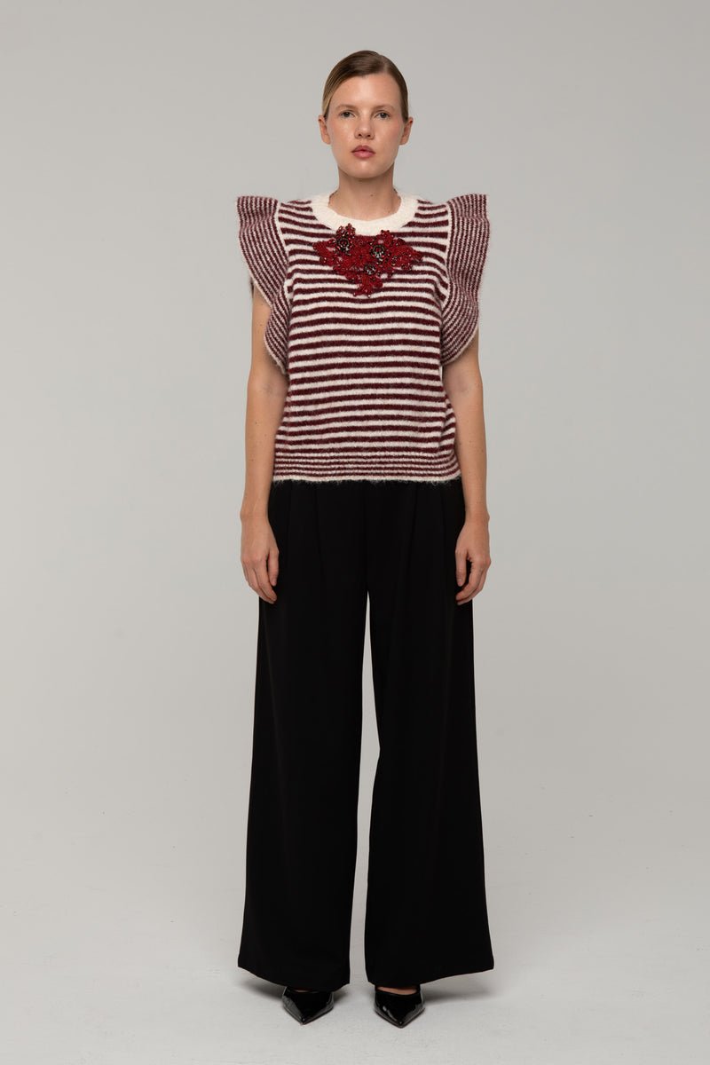 Maglia Lana Dina Rossa - spazio ventidue