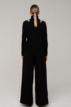 Maglia ColloAlto Winter Nera - spazio ventidue