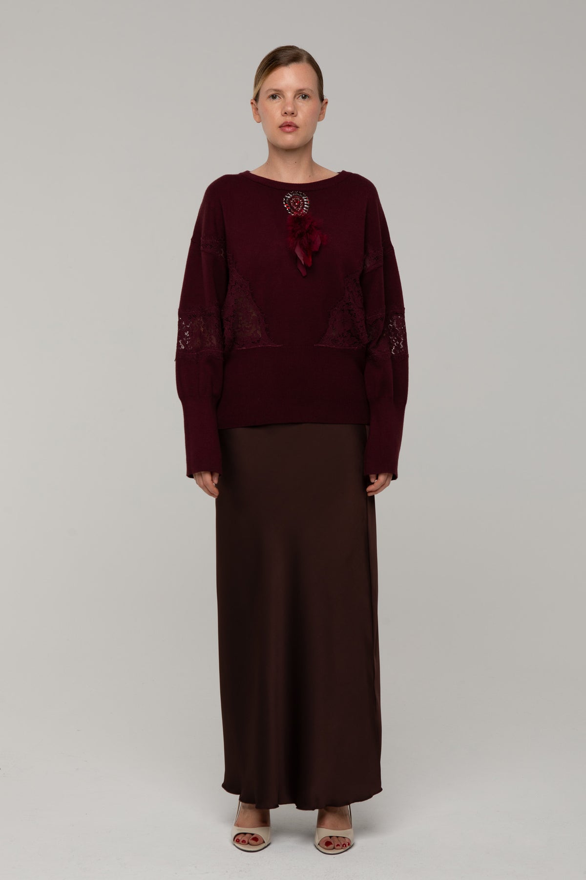 Maglia Karin Bordeaux - spazio ventidue