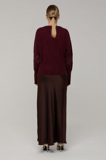 Maglia Karin Bordeaux - spazio ventidue