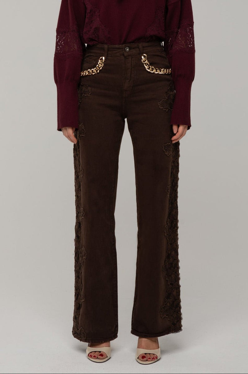 Pantalone Marrone Mamy - spazio ventidue