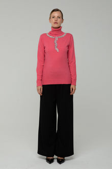 Maglia ColloAlto Jody Rosa - spazio ventidue