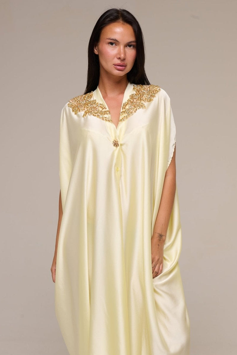 Caftano Giallo Golden - 22 Spazio Boutique