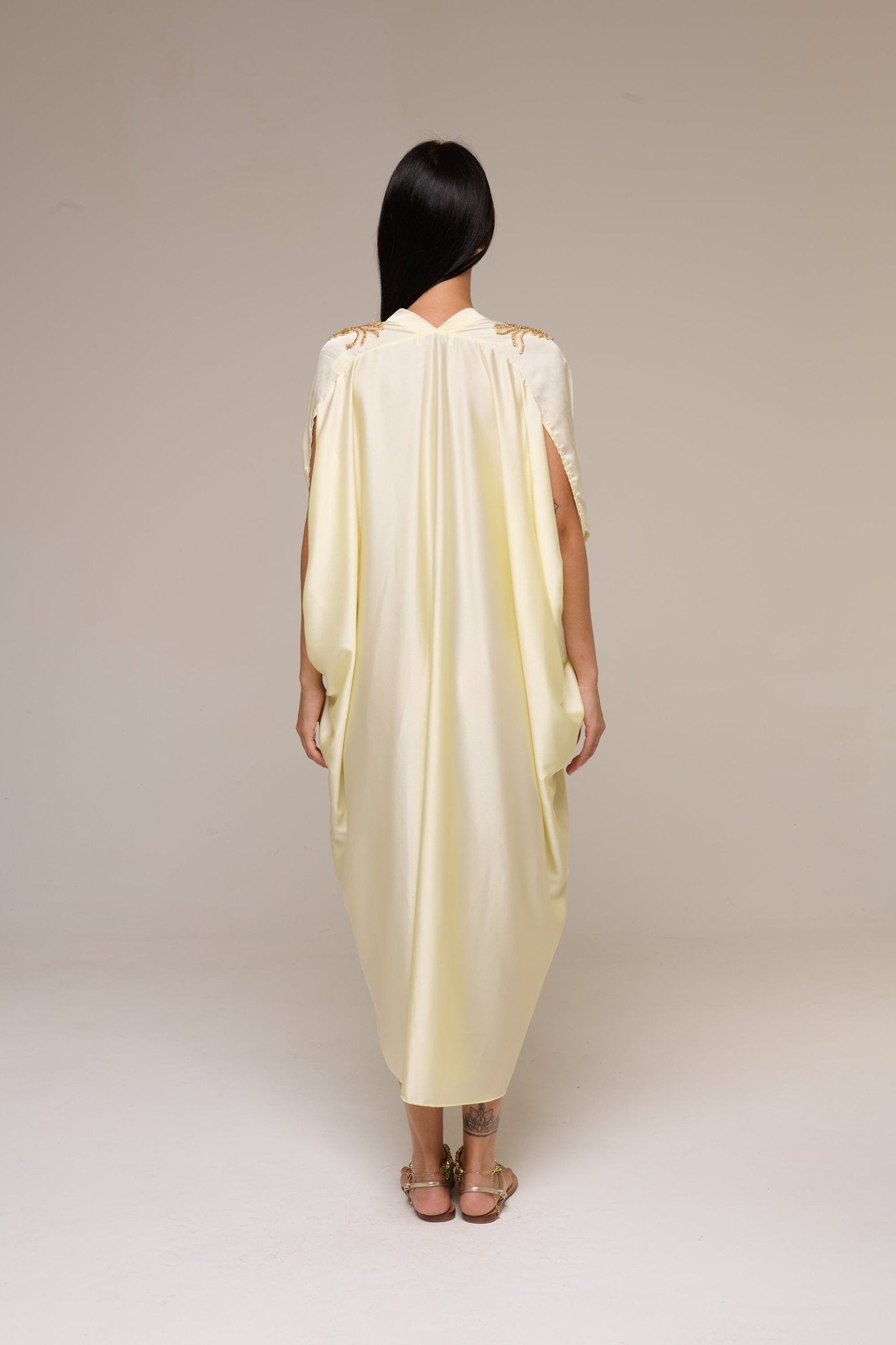 Caftano Giallo Golden - 22 Spazio Boutique