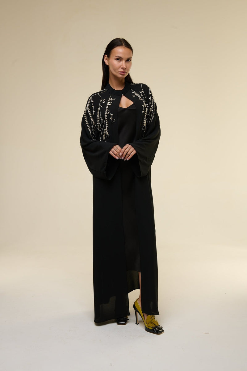 Caftano Black Rose - 22 Spazio Boutique