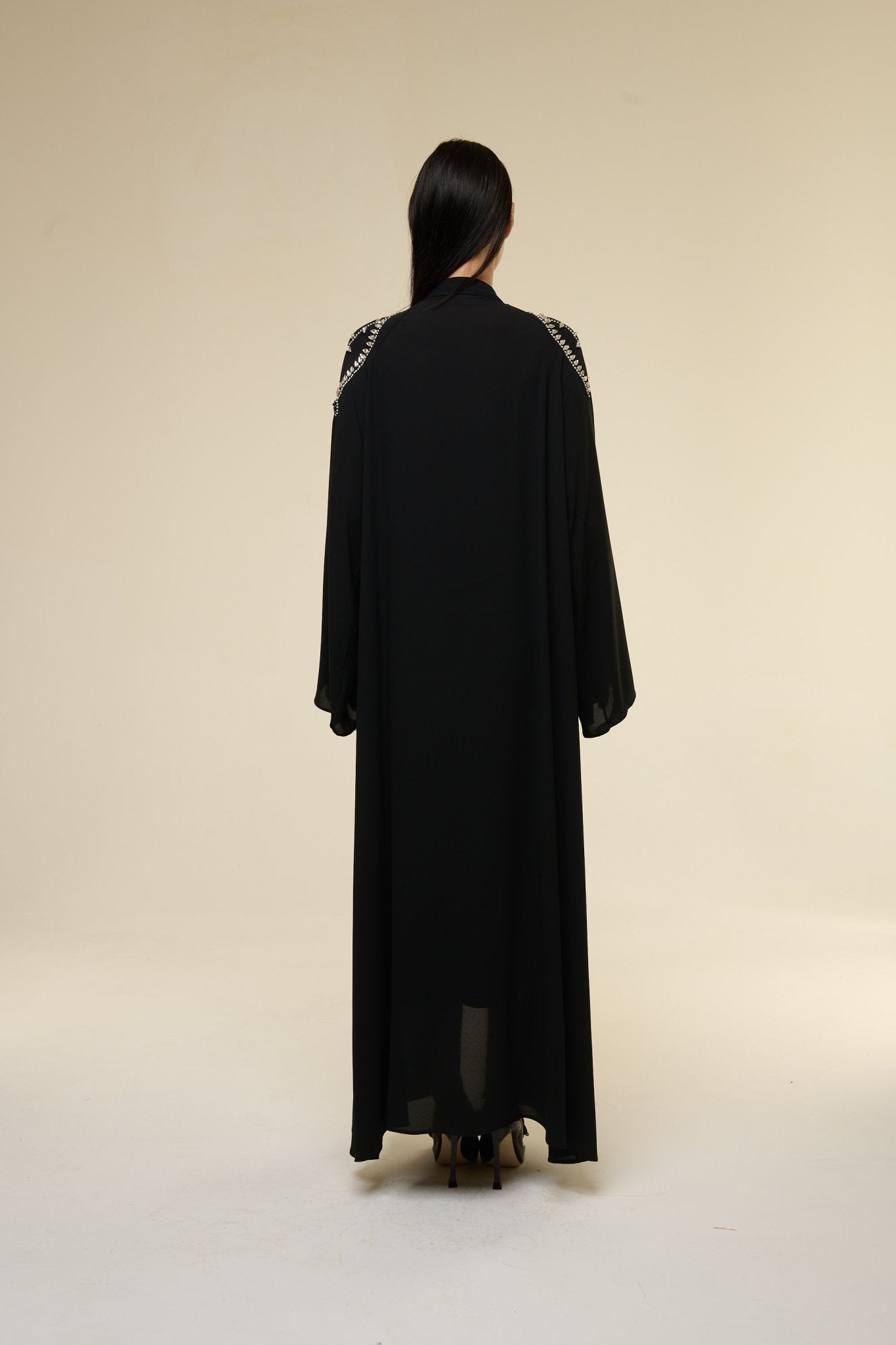 Caftano Black Rose - 22 Spazio Boutique