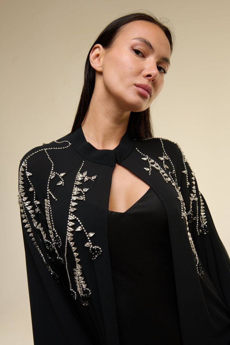 Caftano Black Rose - 22 Spazio Boutique