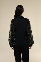 Camicia Black Flower - 22 Spazio Boutique