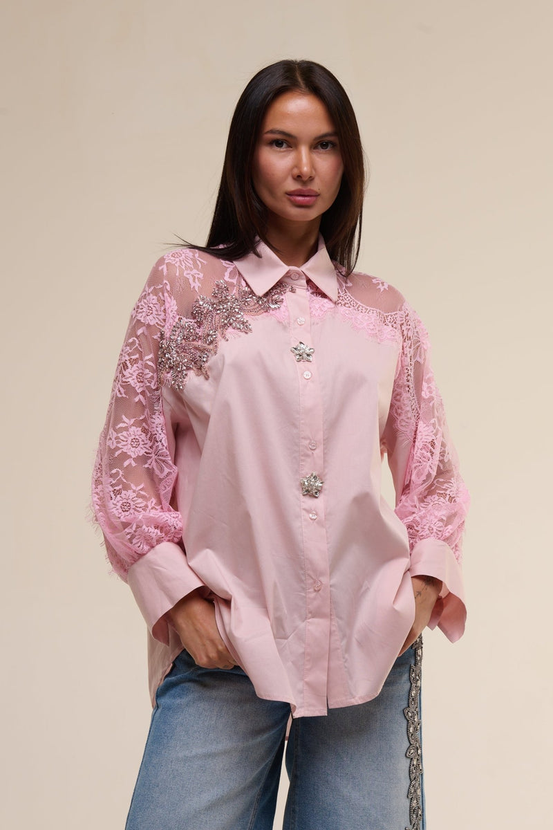 Camicia Luise Rosa - 22 Spazio Boutique