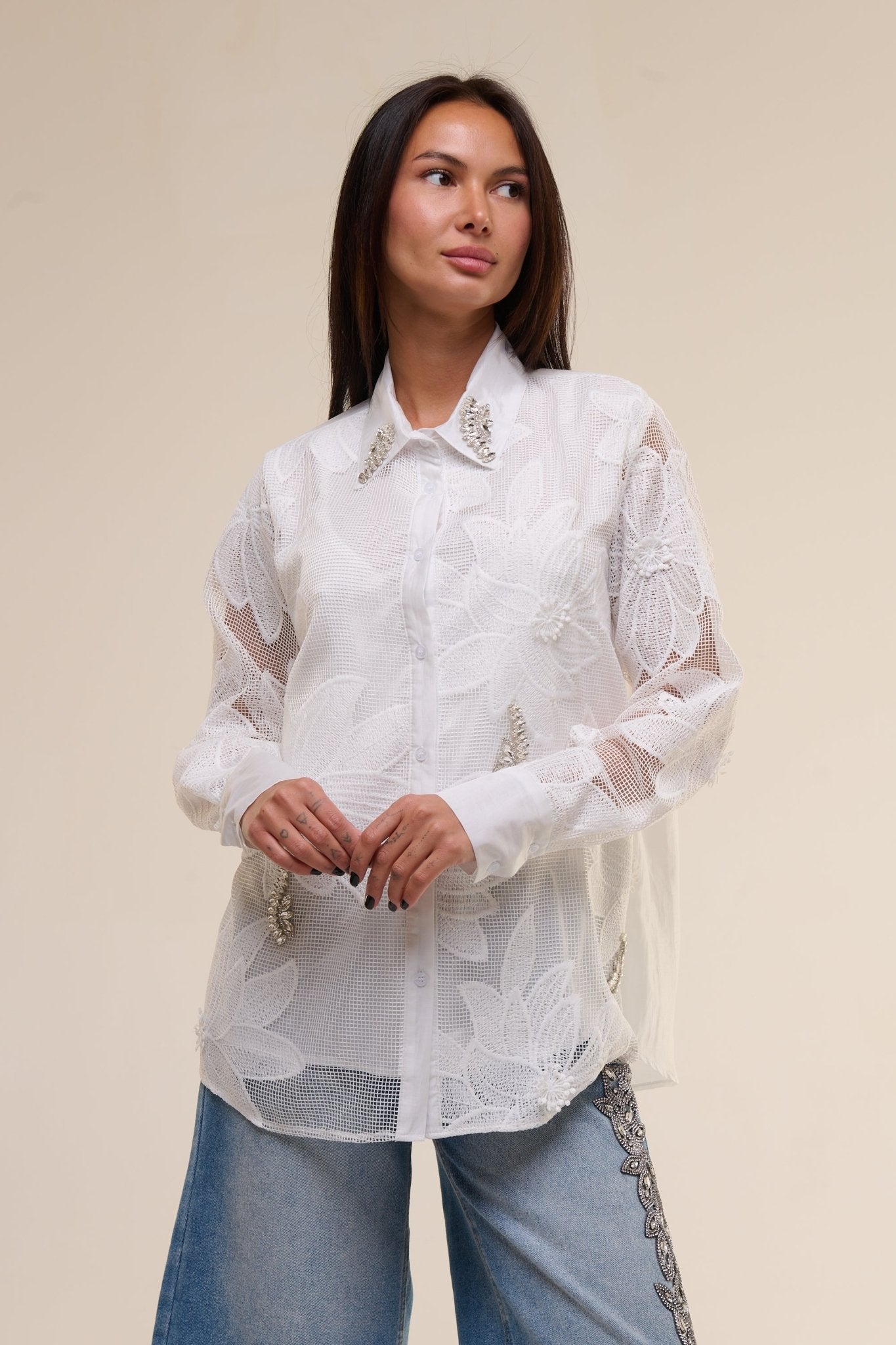 Camicia Lorelai White - 22 Spazio Boutique