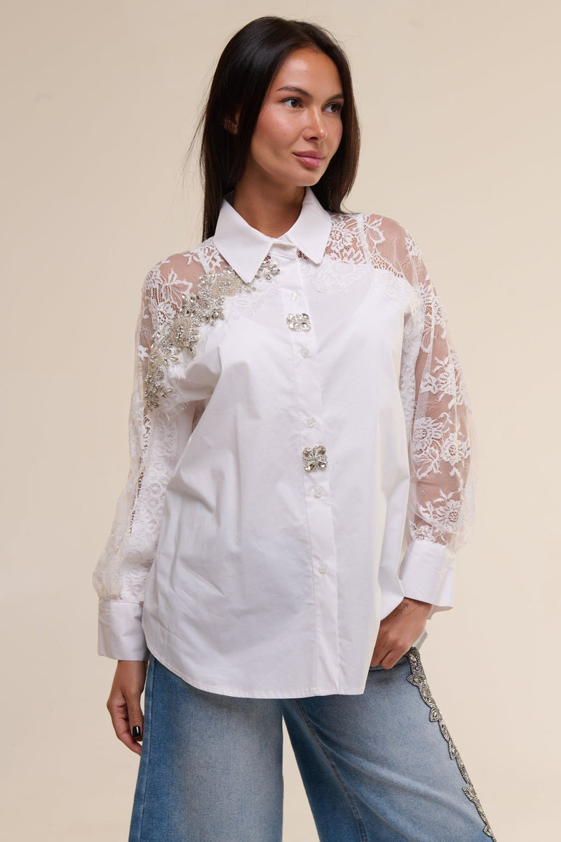 Camicia Luise Bianca - 22 Spazio Boutique