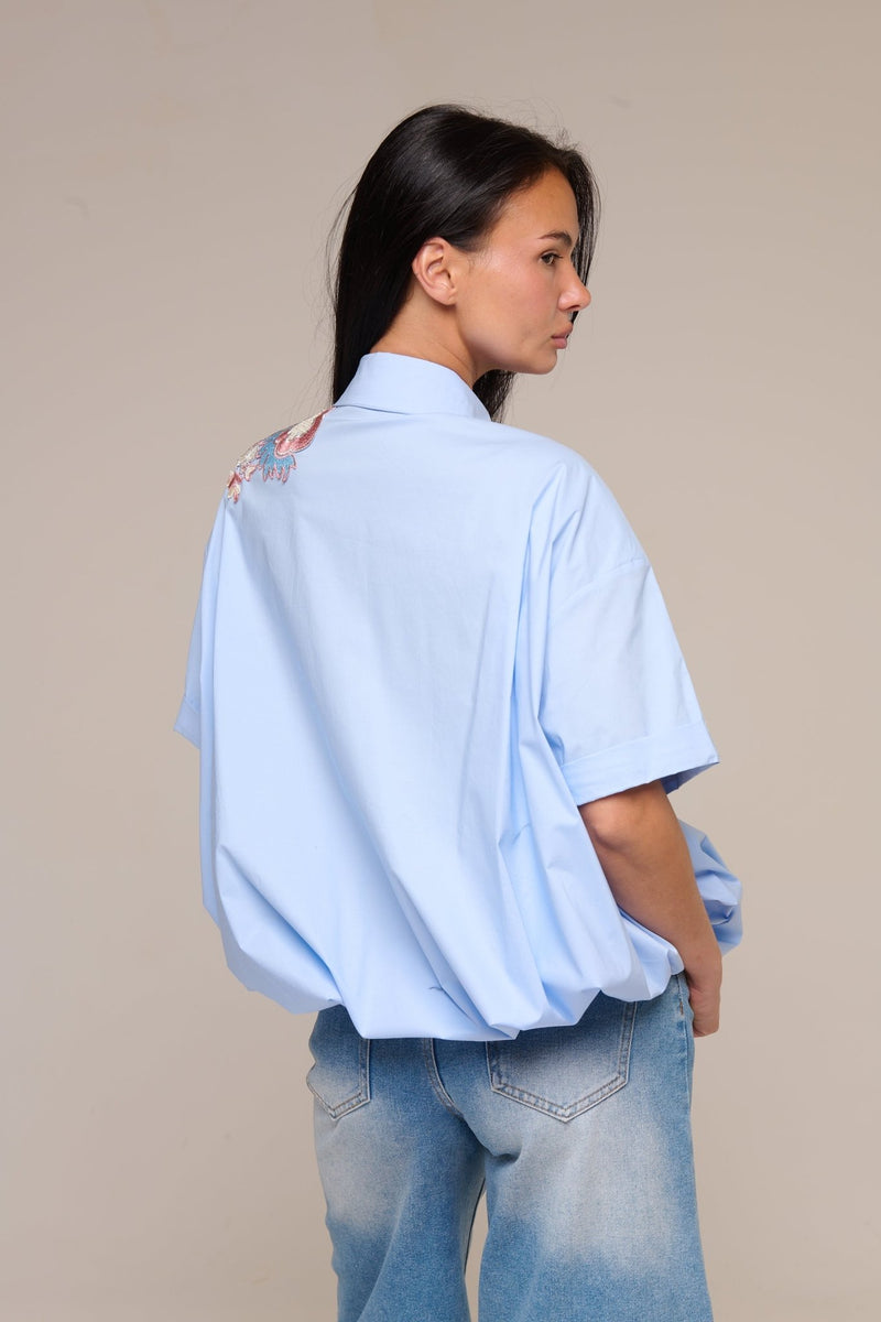 Camicia Martin Azzurra - 22 Spazio Boutique