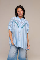 Camicia Rey Azzurra - 22 Spazio Boutique