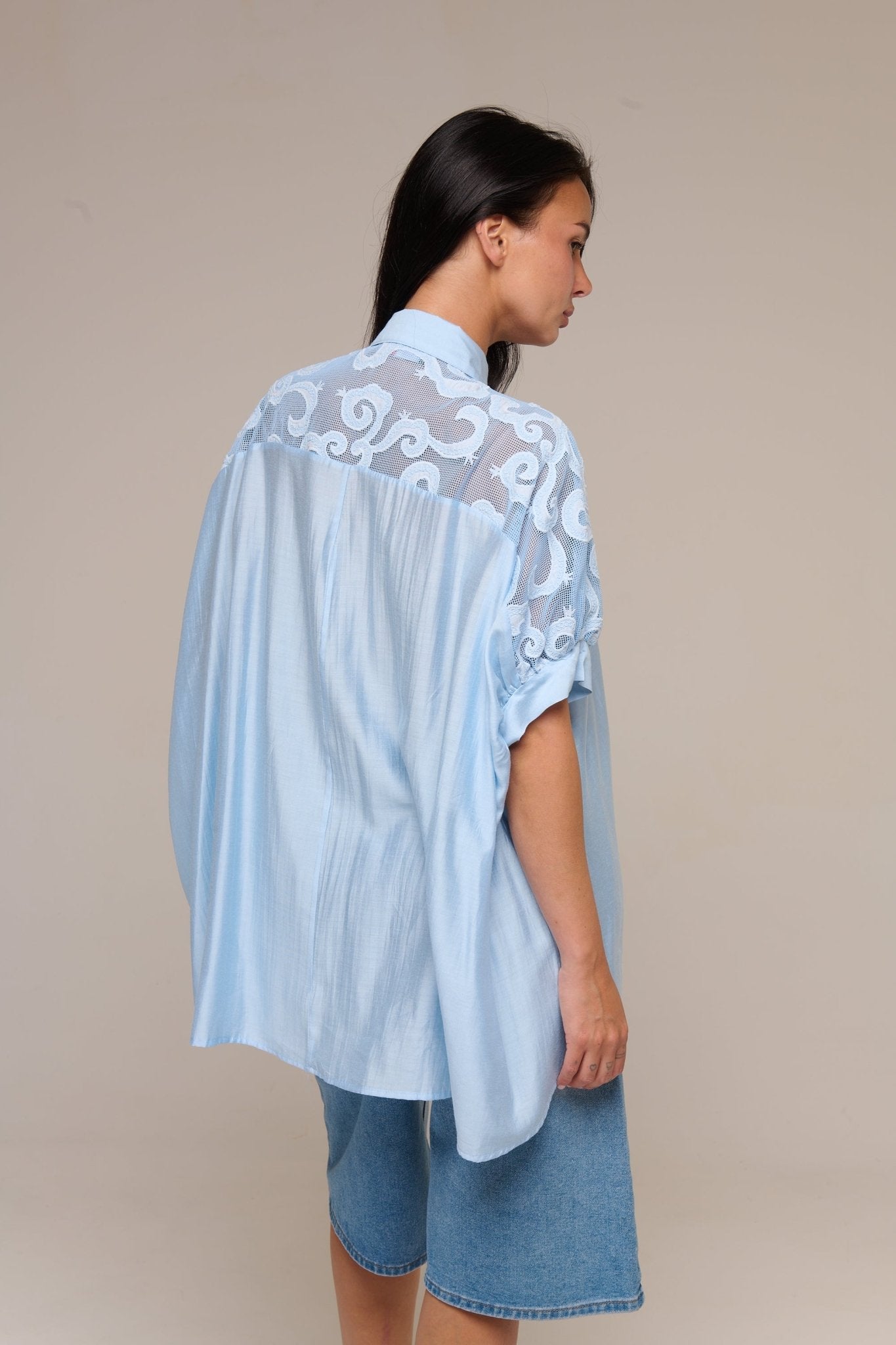 Camicia Rey Azzurra - 22 Spazio Boutique