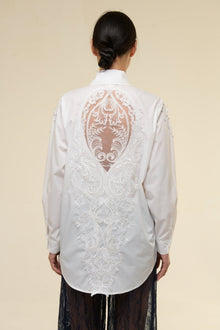 Camicia White Flowers - 22 Spazio Boutique