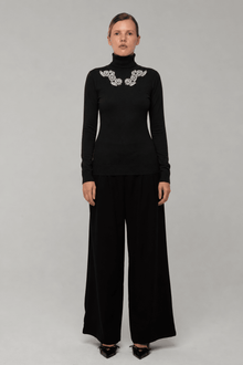 Maglia ColloAlto Tatiana Nera - spazio ventidue