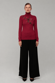 Maglia ColloAlto Raja Bordeaux - spazio ventidue