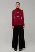 Maglia ColloAlto Linny Bordeaux - spazio ventidue