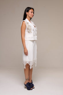 Completo Smanicato Ava Bianco - 22 Spazio Boutique