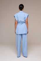 Completo Smanicato Celeste Ida - 22 Spazio Boutique