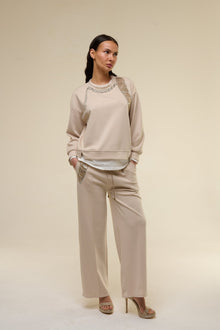 Completo Tuta Melissa Beige - 22 Spazio Boutique