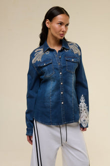 Camicia Jeans Gioiello - 22 Spazio Boutique