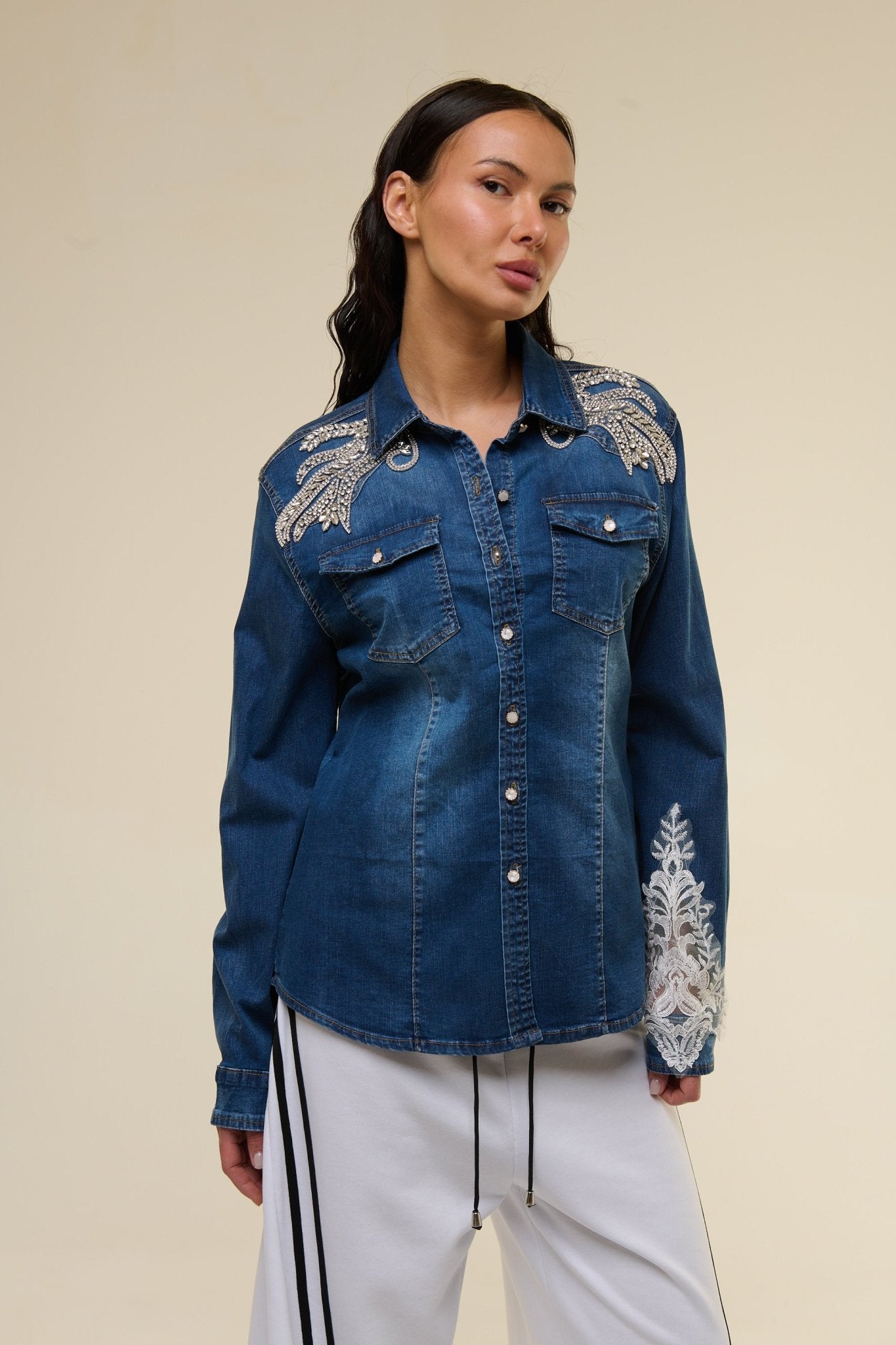Camicia Jeans Gioiello - 22 Spazio Boutique
