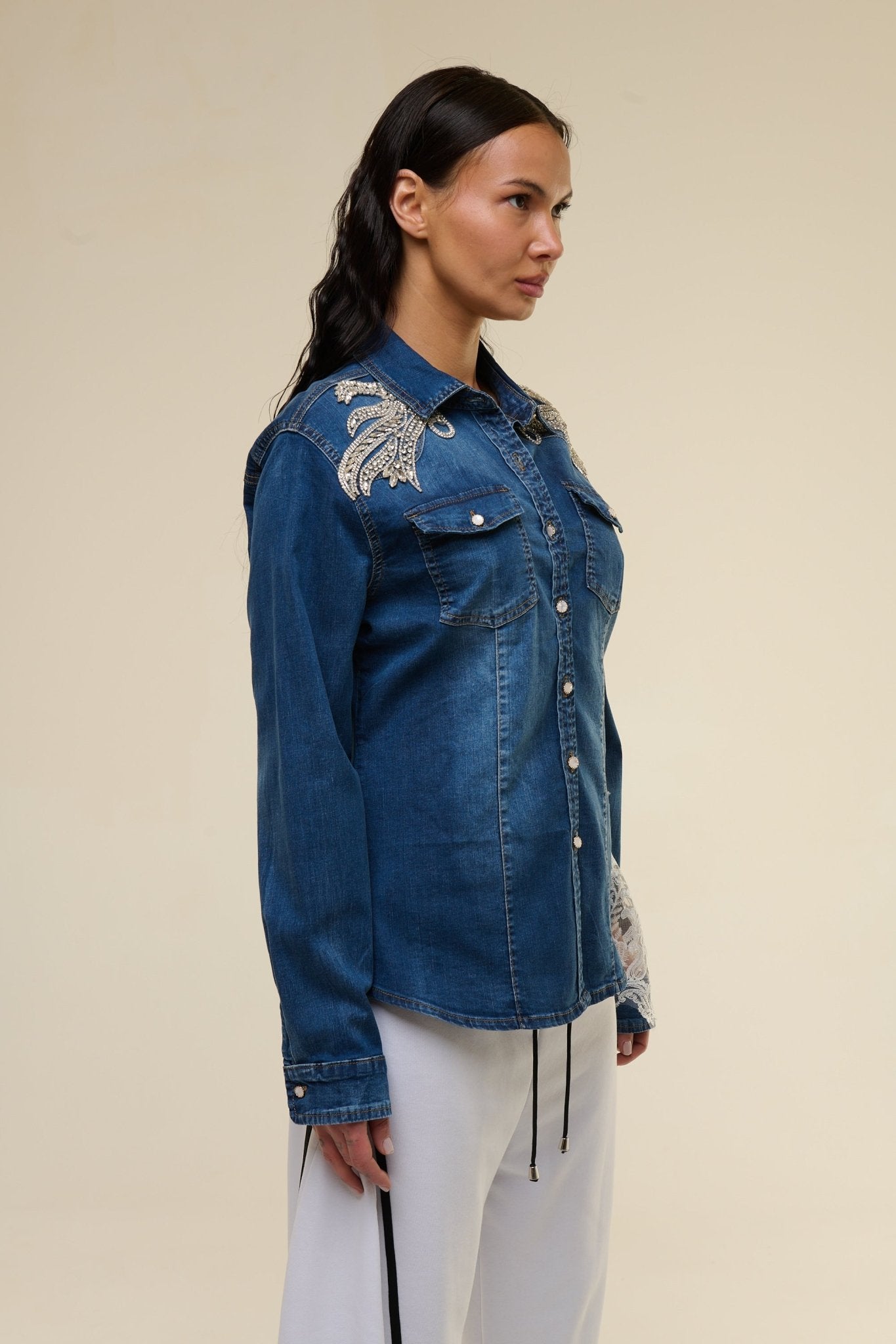 Camicia Jeans Gioiello - 22 Spazio Boutique