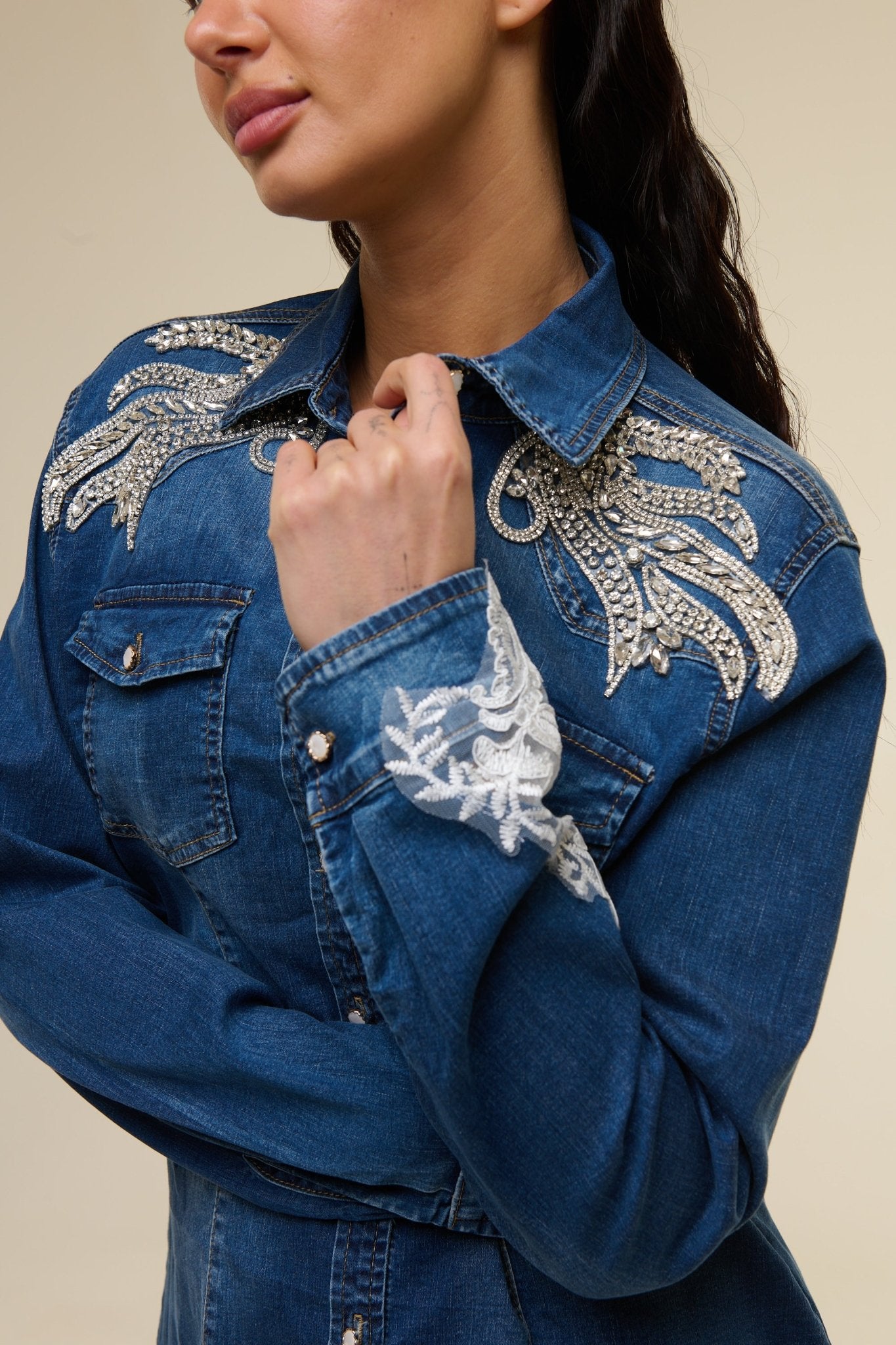 Camicia Jeans Gioiello - 22 Spazio Boutique