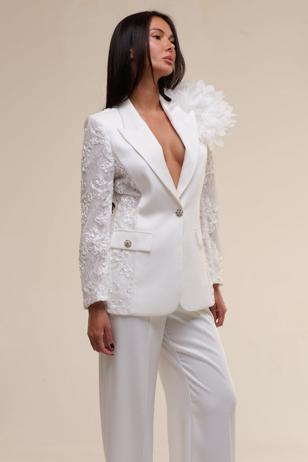 Tailleur Giada Bianco - 22 Spazio Boutique