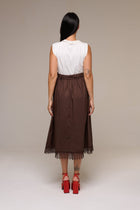 Dress Myna Marrone - 22 Spazio Boutique