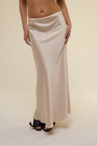 Gonna Satin Beige - 22 Spazio Boutique