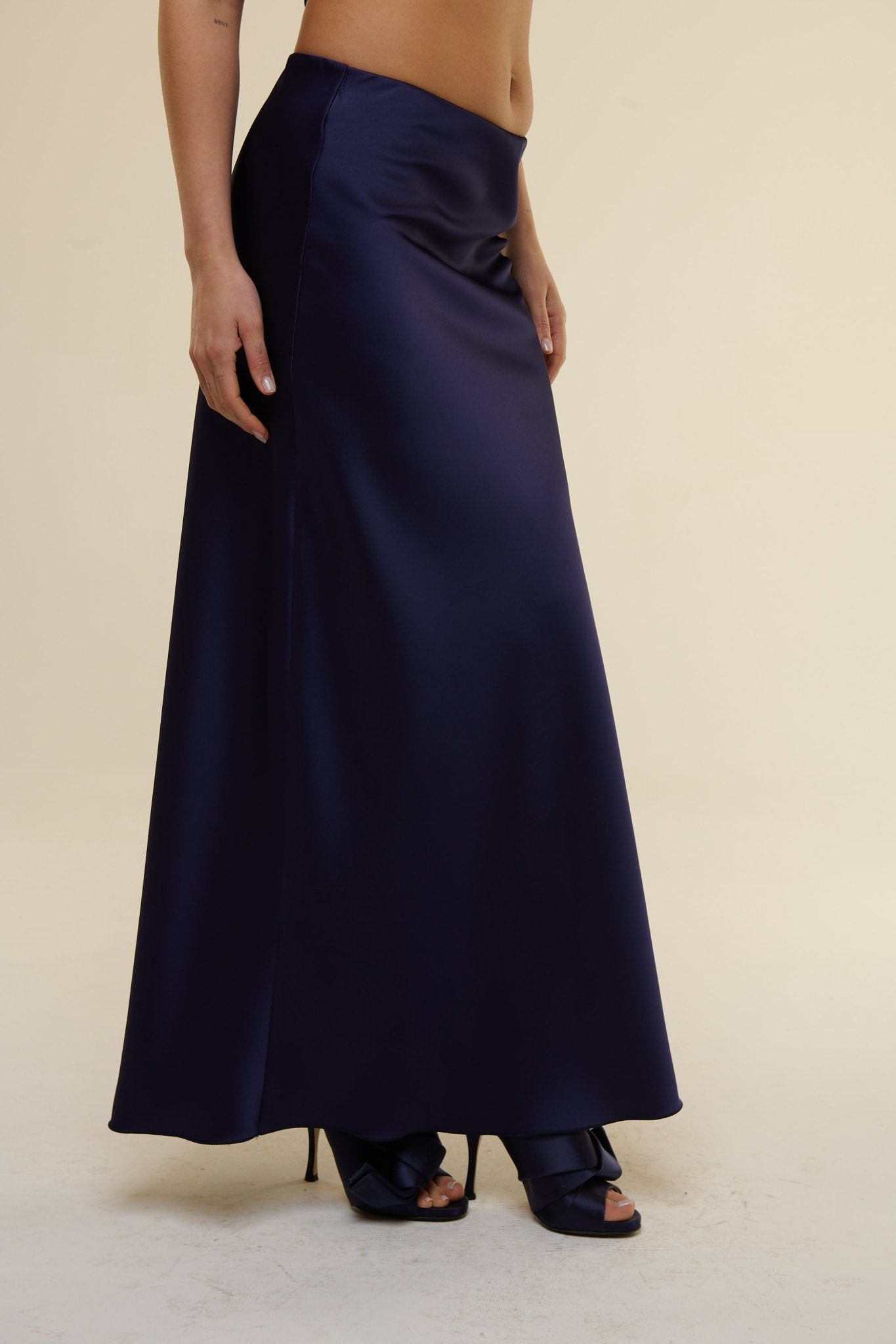 Gonna Satin Viola - 22 Spazio Boutique