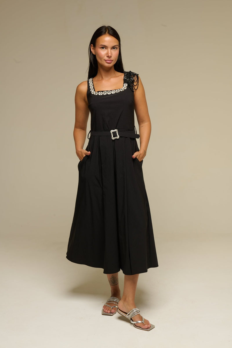 Abito Nero Kyley - 22 Spazio Boutique
