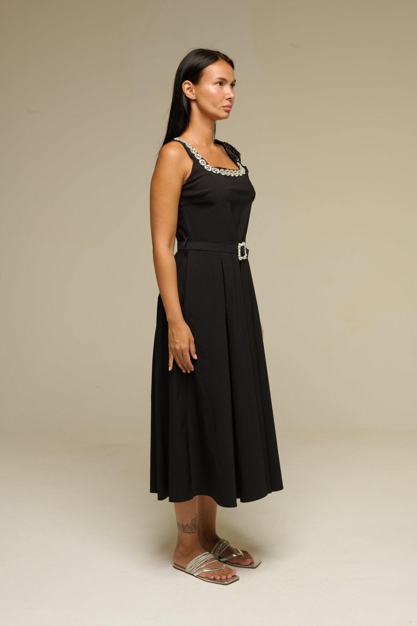 Abito Nero Kyley - 22 Spazio Boutique