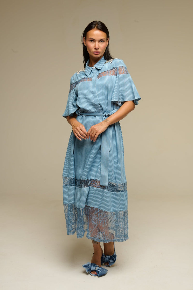 Abito Onyle celeste - 22 Spazio Boutique
