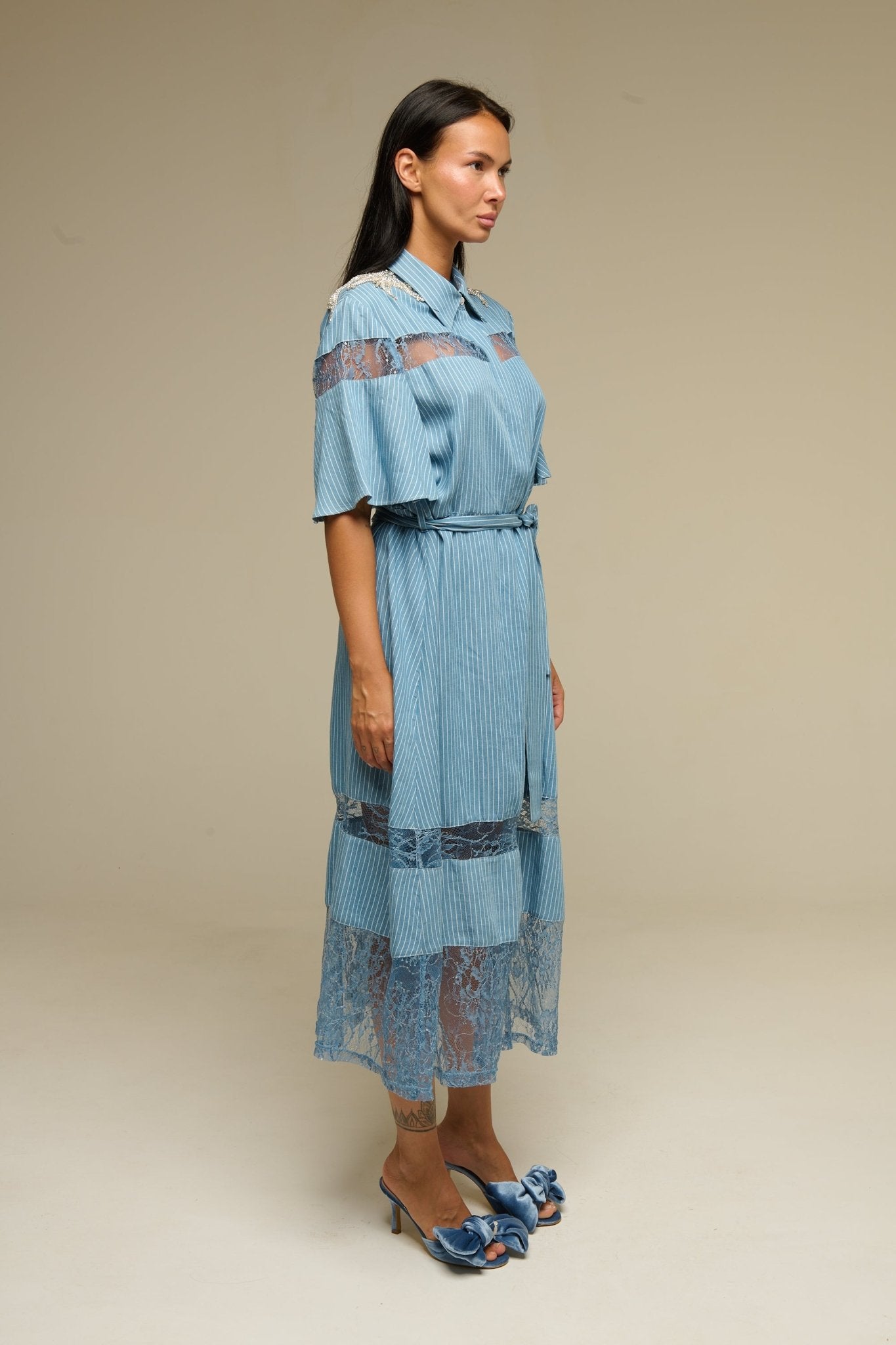 Abito Onyle celeste - 22 Spazio Boutique