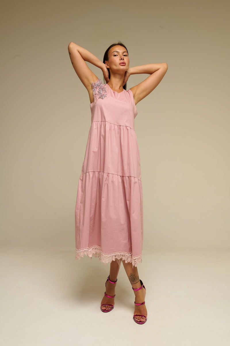 Abito Rosa Cleo - 22 Spazio Boutique