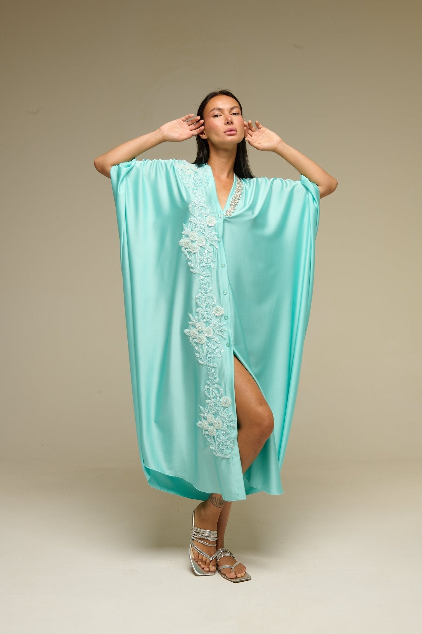 Caftano Acquamarine - 22 Spazio Boutique