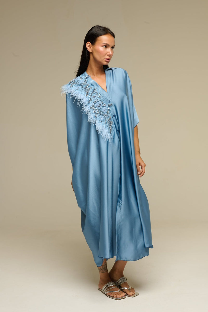 Caftano Azzurro Cyntia - 22 Spazio Boutique