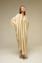 Caftano Beige Gems - 22 Spazio Boutique