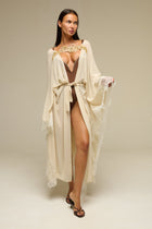 Caftano Beige King - 22 Spazio Boutique
