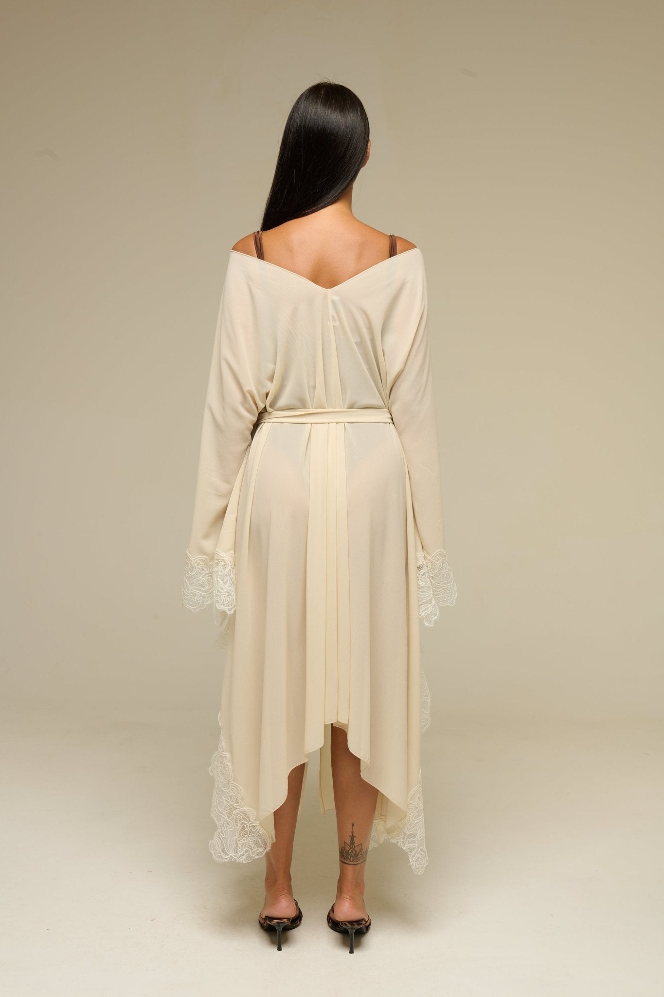 Caftano Beige King - 22 Spazio Boutique
