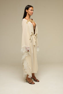 Caftano Beige King - 22 Spazio Boutique