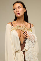 Caftano Beige King - 22 Spazio Boutique