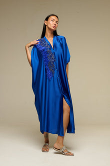 Caftano Blu Shine - 22 Spazio Boutique